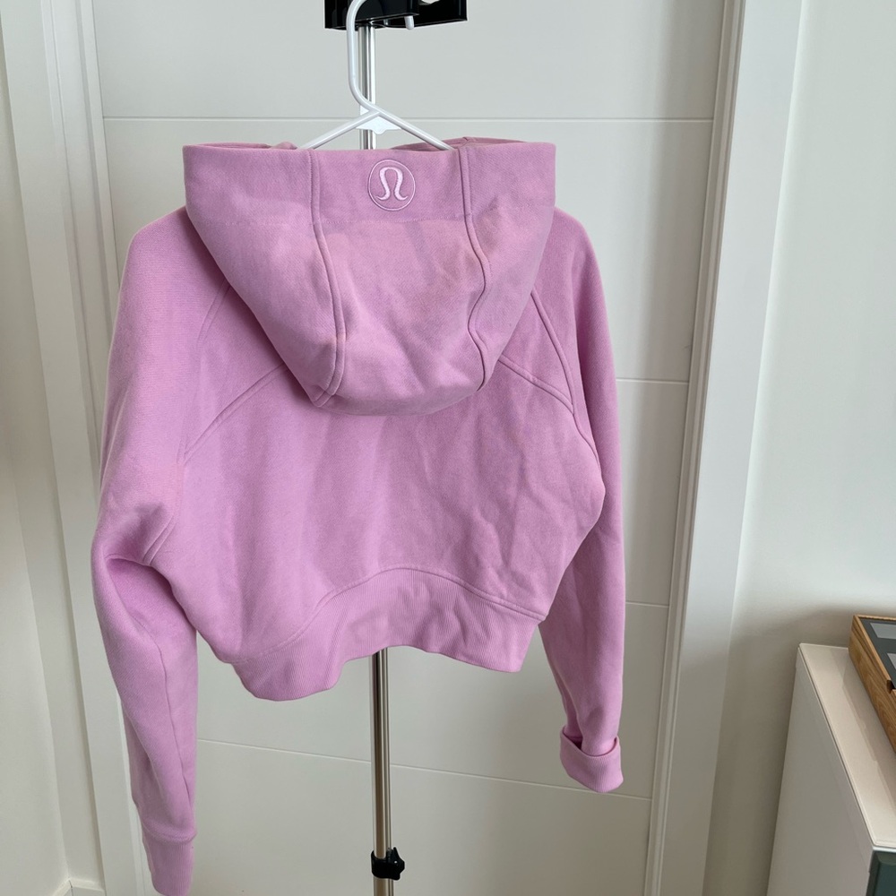 Lululemon Pink Zip-Up Hoodie